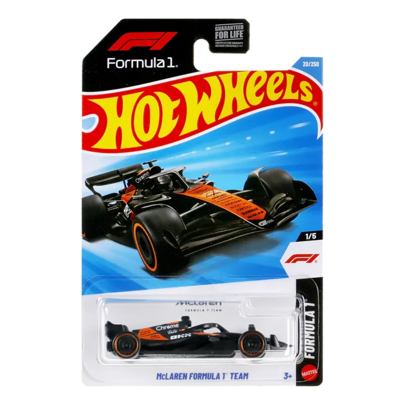 Mattel Hot Wheels - Formula 1, McLaren Formula 1 Team (1/5) JJH95 (5785)
