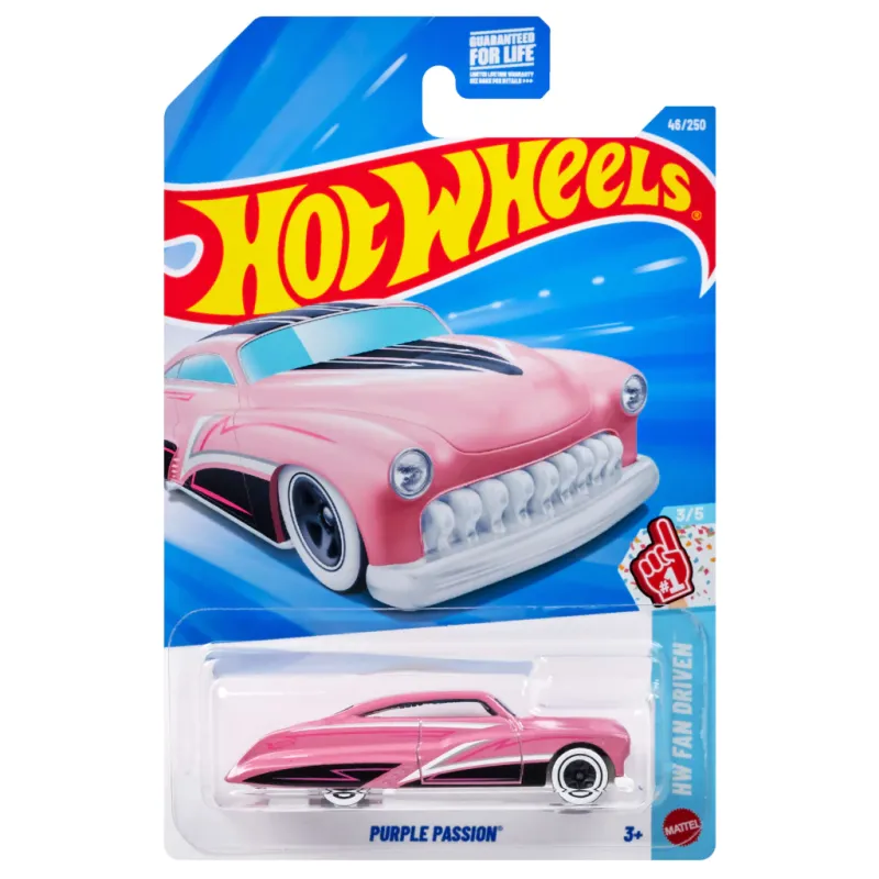 Mattel Hot Wheels - HW Fan Driven, Purple Passion (3/5) JJJ17 (5785)