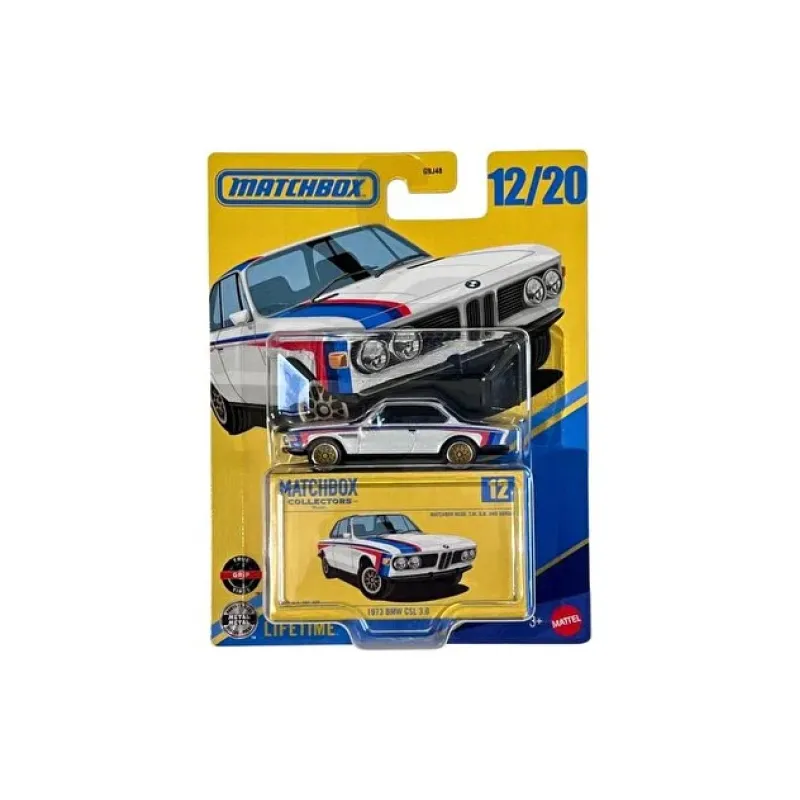Mattel Matchbox – Collectors, 1973 BMW CSL 3.0 (12/20) JJW08 (GBJ48)