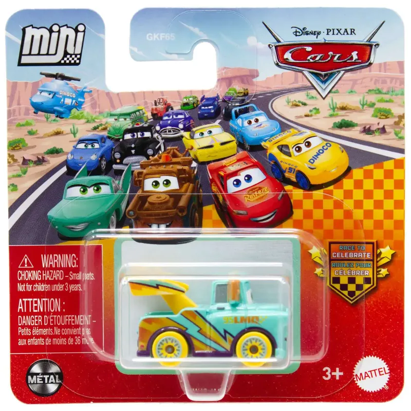 Mattel Cars - Mini Racers, Race To Celebrate, Mater JJW48 (GKF65)