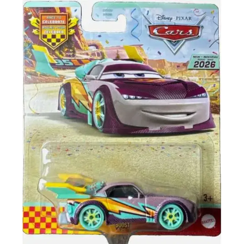 Mattel Cars - Race To Celebrate, Boost JJW69 (DXV29)