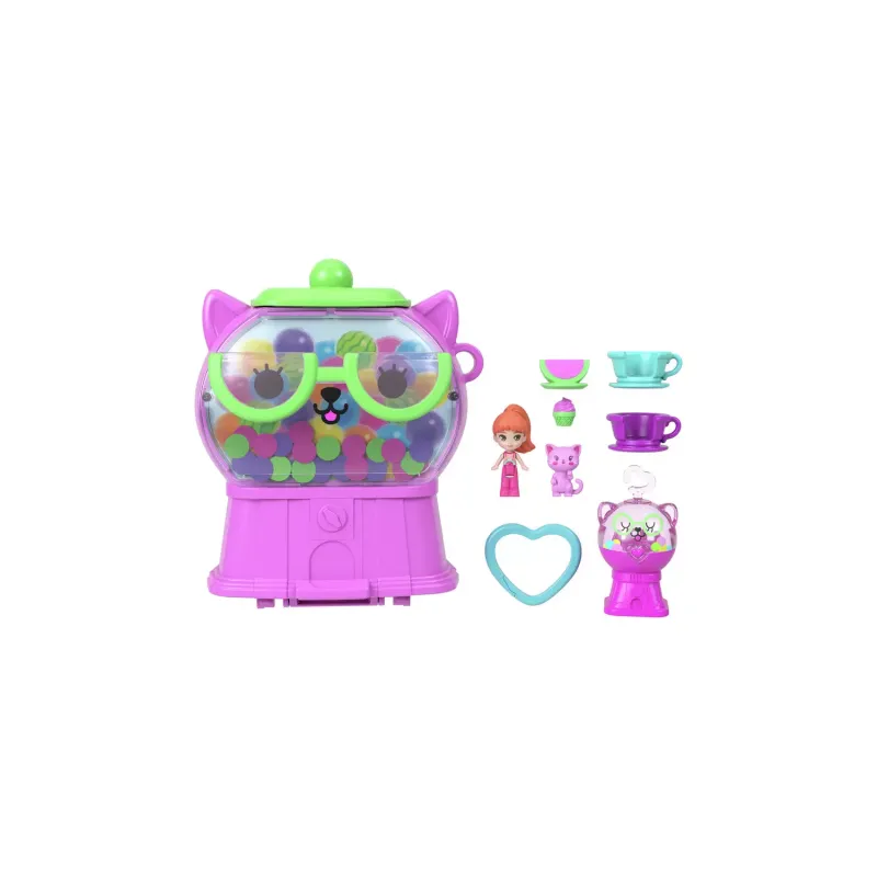 Mattel Polly Pocket - Gumball Kitty Compact JKC50 (JFG56)