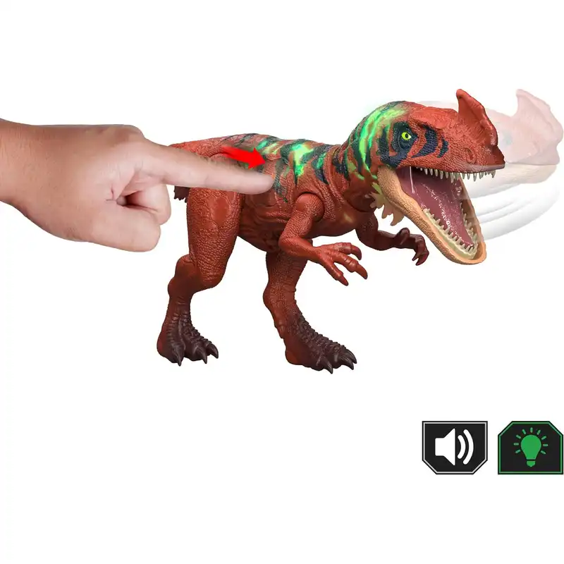 Mattel Jurassic World - Survival Wild Roar, Afrovenator JKL76 (JGB87)