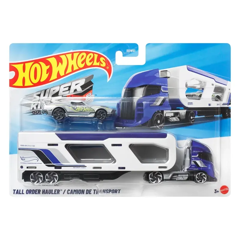 Mattel Hot Wheels - Super Rigs, Tall Order Hauler JKN76 (BDW51)