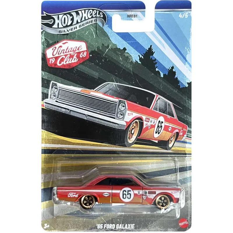 Mattel - Hot Wheels Silver Series, Vintage Club 1968, '65 Ford Galaxie (4/5) JKY29 (HRT81)