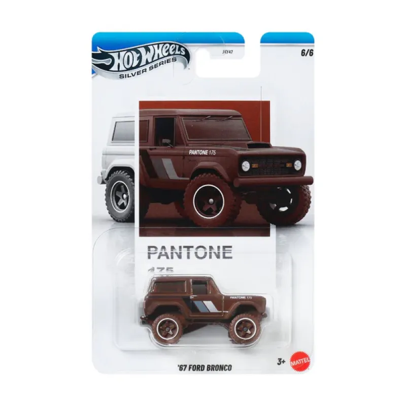Mattel Hot Wheels - Silver Series, Pantone 175 , '67 Ford Bronco 6/6 (6/6) JKY65 (JKY47)