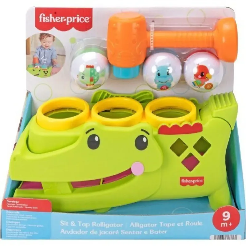 Fisher Price - Sit & Tap Rolligator JLB94