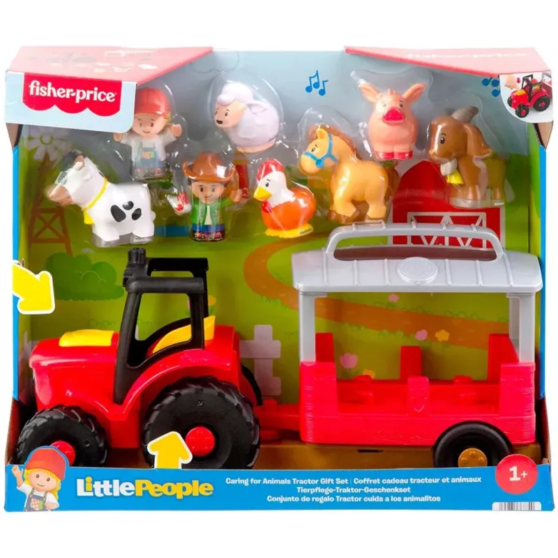 Fisher Price - Little People, Farm Tractor Gift Set JLM99