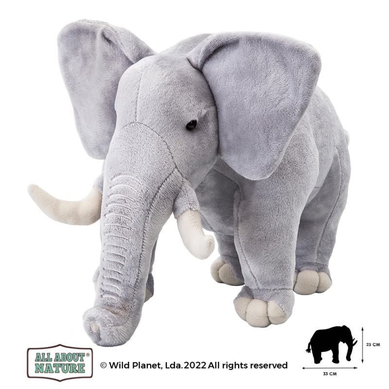 Wild Planet – Λούτρινο Elephant 30 εκ K7515