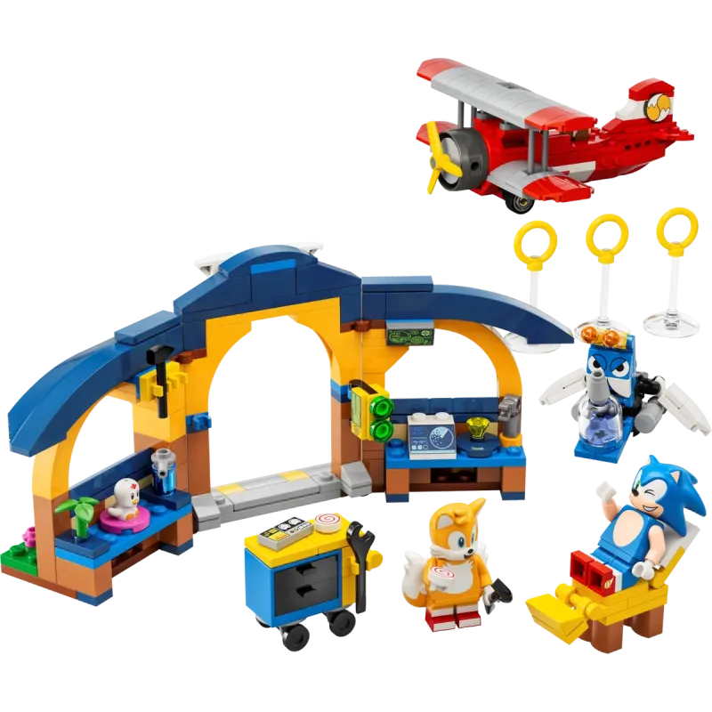 Lego Sonic The Hedgehog - The Hedgehog Tails' Workshop & Tornado Plane 76991