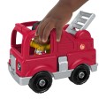 Fisher Price - Little People, Όχημα Με Φιγούρα, Firetruck HPX85 (HPX84)