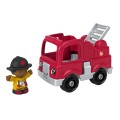 Fisher Price - Little People, Όχημα Με Φιγούρα, Firetruck HPX85 (HPX84)