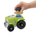 Fisher Price - Little People, Όχημα Με Φιγούρα, Green Farm Tractor HPX87 (HPX84)