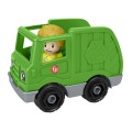 Fisher Price - Little People, Όχημα Με Φιγούρα, Recycling Truck HPX88 (HPX84)