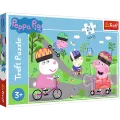 Trefl - Puzzle Maxi, Peppa Pig's Active Day 24 Pcs 14330