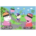 Trefl - Puzzle Maxi, Peppa Pig's Active Day 24 Pcs 14330