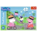 Trefl - Puzzle Maxi, Peppa Pig's Active Day 24 Pcs 14330