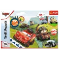 Trefl - Puzzle Maxi, Happy Cars 24 Pcs 14352