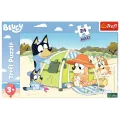 Trefl - Puzzle Maxi, Bluey's Great Day 24 Pcs 14357