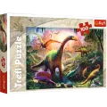 Trefl - Puzzle Dinosaurs' Land 100 Pcs 16277