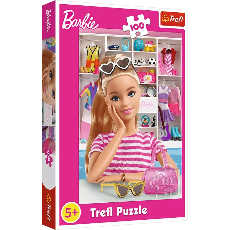 Trefl - Puzzle, Meet Barbie 100 Pcs 16458