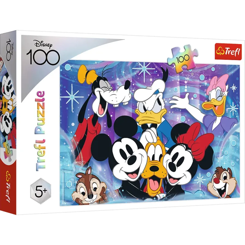 Trefl - Puzzle, It's Fun At Disney 100 Pcs 16462