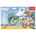 Trefl - Puzzle, Happy Bluey 60 Pcs 17384