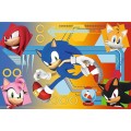 Trefl - Puzzle, Sonic In Action 60 Pcs 17387