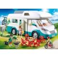 Playmobil Family Fun - Αυτοκινούμενο Οικογενειακό Τροχόσπιτο 70088
