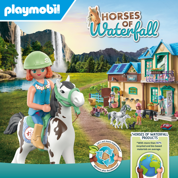 Playmobil Horses Of Waterfall