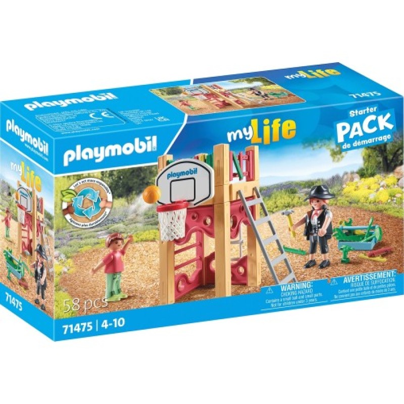 Playmobil City Life - Starter Pack Εργασίες Επισκευής Παιδικής Χαράς 71475