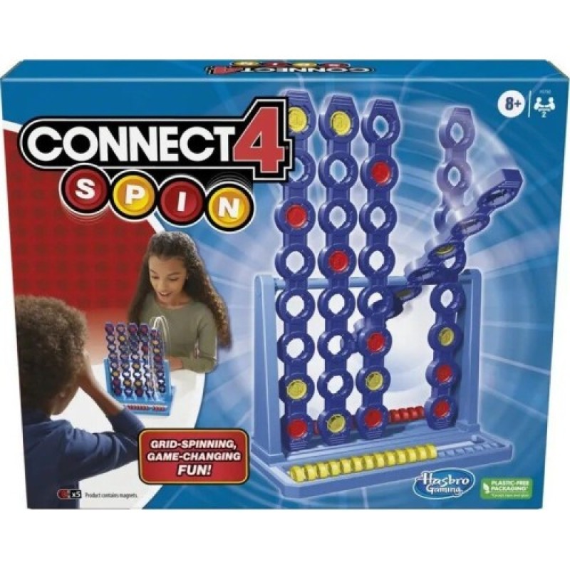Hasbro - Επιτραπέζιο - Connect 4 Spin F5750