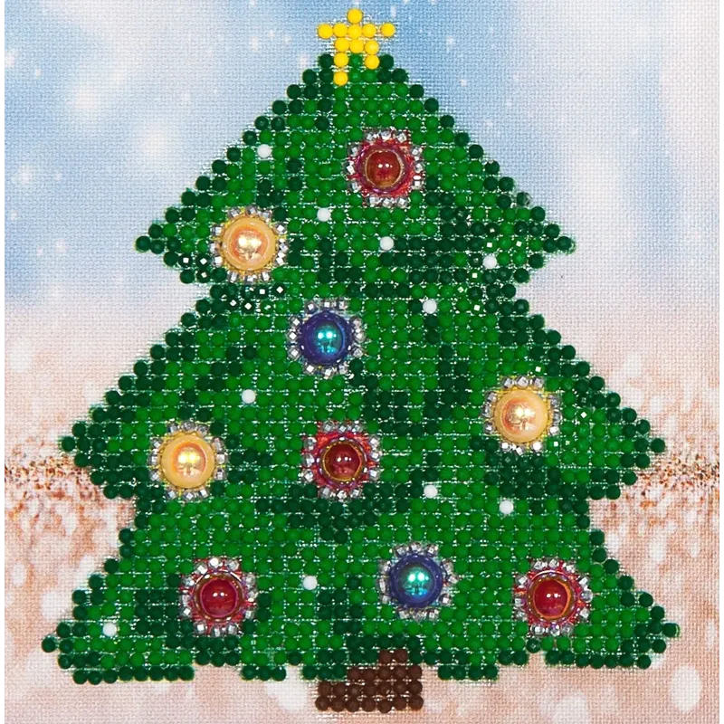 Diamond Dotz - Ψηφιδωτό, Christmas Tree Picture DD2.036