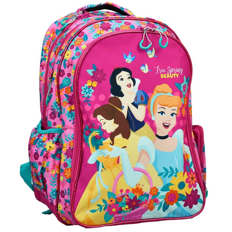 Gim – Τσάντα Πλάτης Δημοτικού, Disney Princess, Spring 331-52031