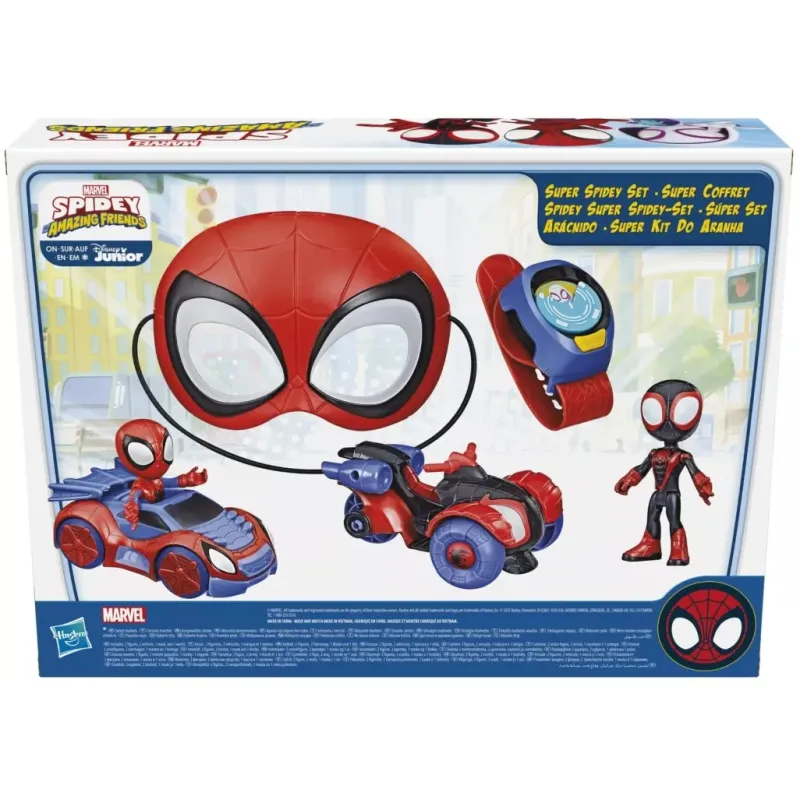 Hasbro - Marvel Spidey Saf Vehicle Bundle F6691