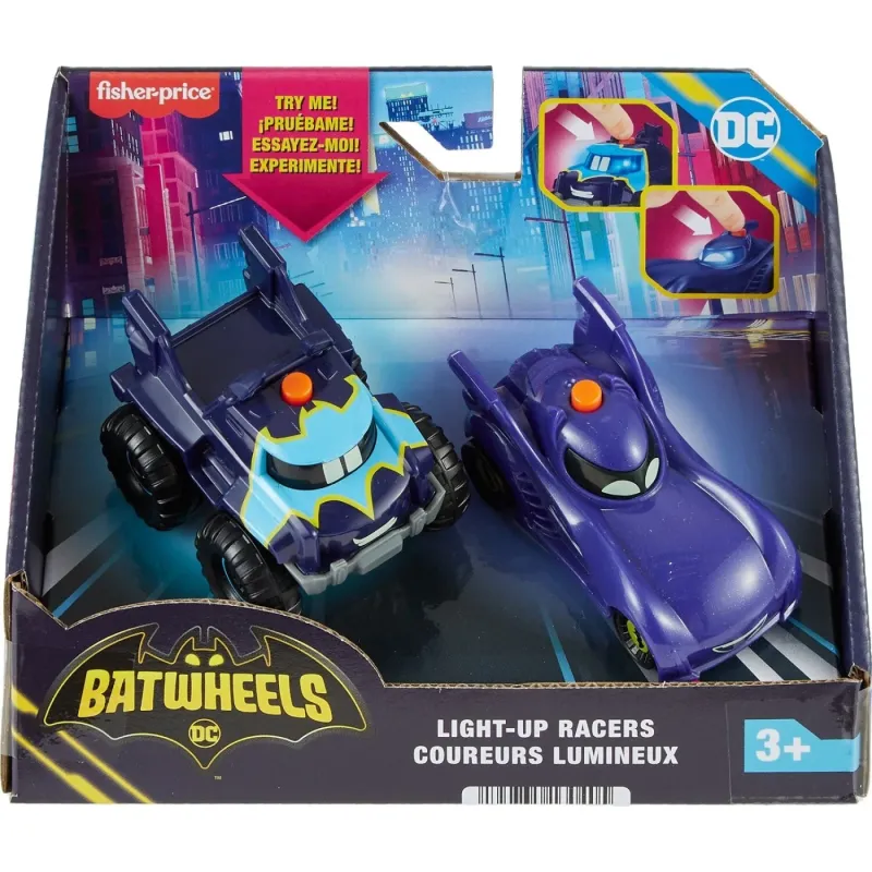Fisher Price - DC Batwheels Bam The Batmobile And Buff HML25 (HML24)