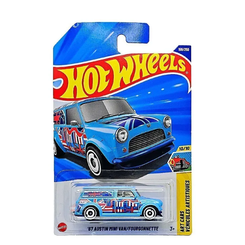 Mattel Hot Wheels - Αυτοκινητάκι Art Cars ,'67 Austin Mini Van (10/10) JBB68 (5785)