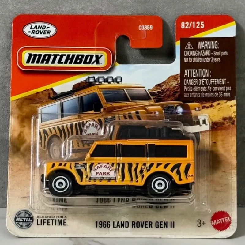 Mattel Matchbox - Αυτοκινητάκι, Land Rover Gen II (82/125) JBT05 (C0859)