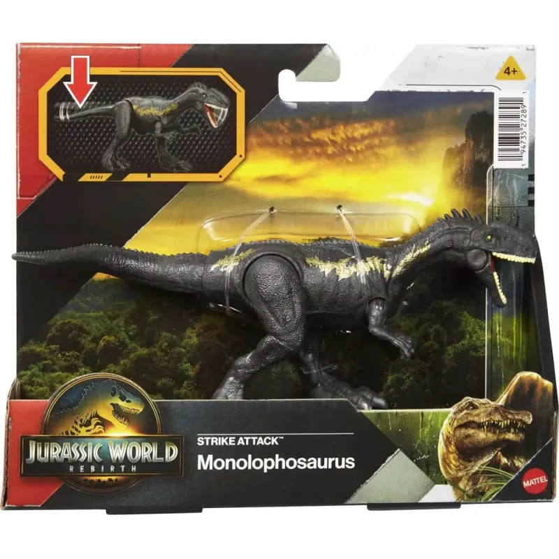 Mattel Jurassic World - Rebirth Strike Attack, Monolophosaurus JCL60 (JGB77)
