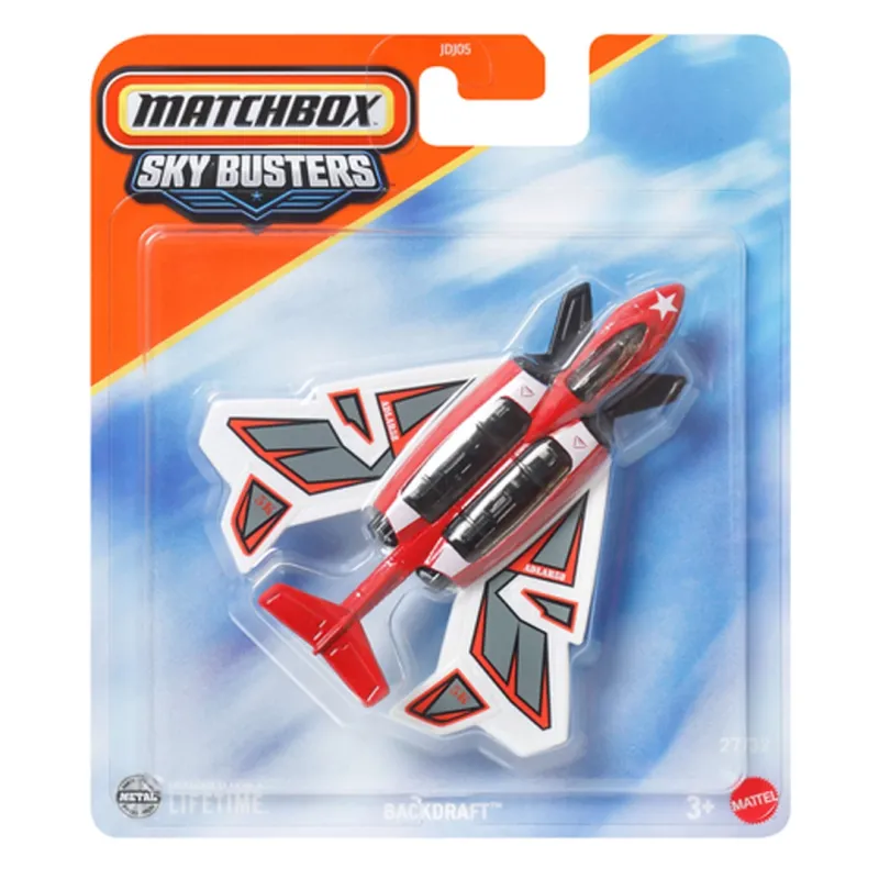 Mattel Matchbox - Αεροπλανάκι Sky Busters, Backdraft (27/32) JCN04 (JDJ05)