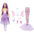 Mattel Barbie - Fantasy Fashion Set Παραμυθένια Εμφάνιση Κούκλα JCP74