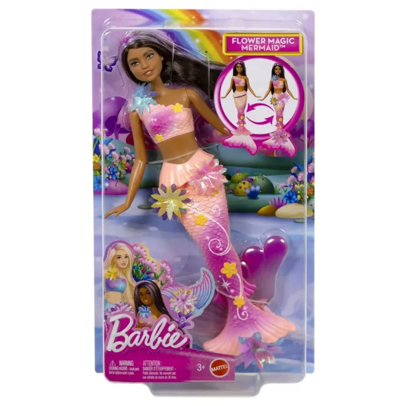 Mattel Barbie - Flower Magic Mermaid JDM73 (JDM71)