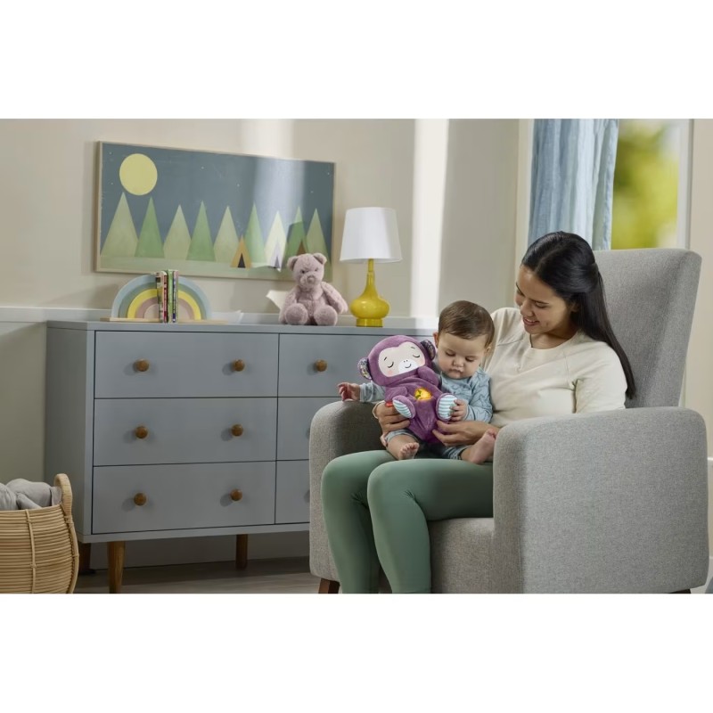 Fisher Price - Soothe ΄N Snuggle, Purple Monkey JLH41