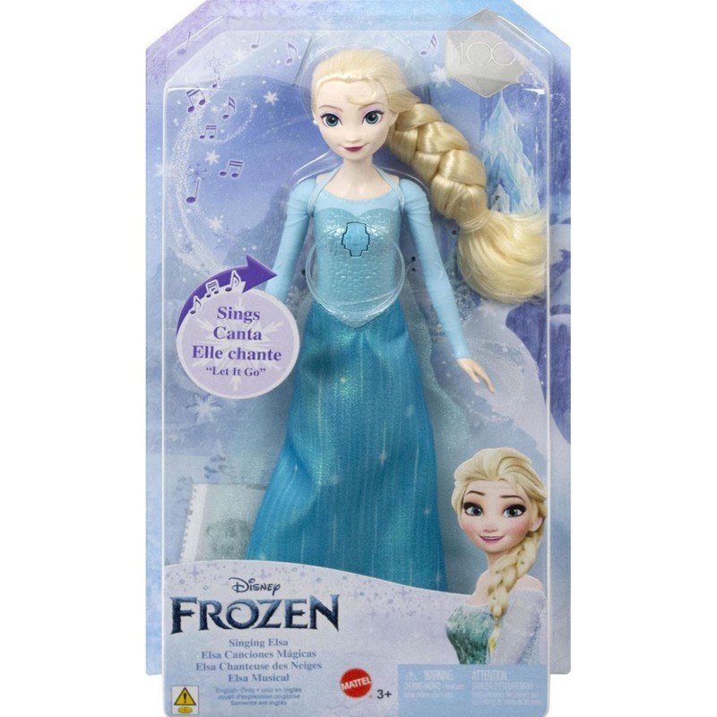 Mattel Disney Frozen - Έλσα Που Τραγουδάει Αγγλικά HLW55