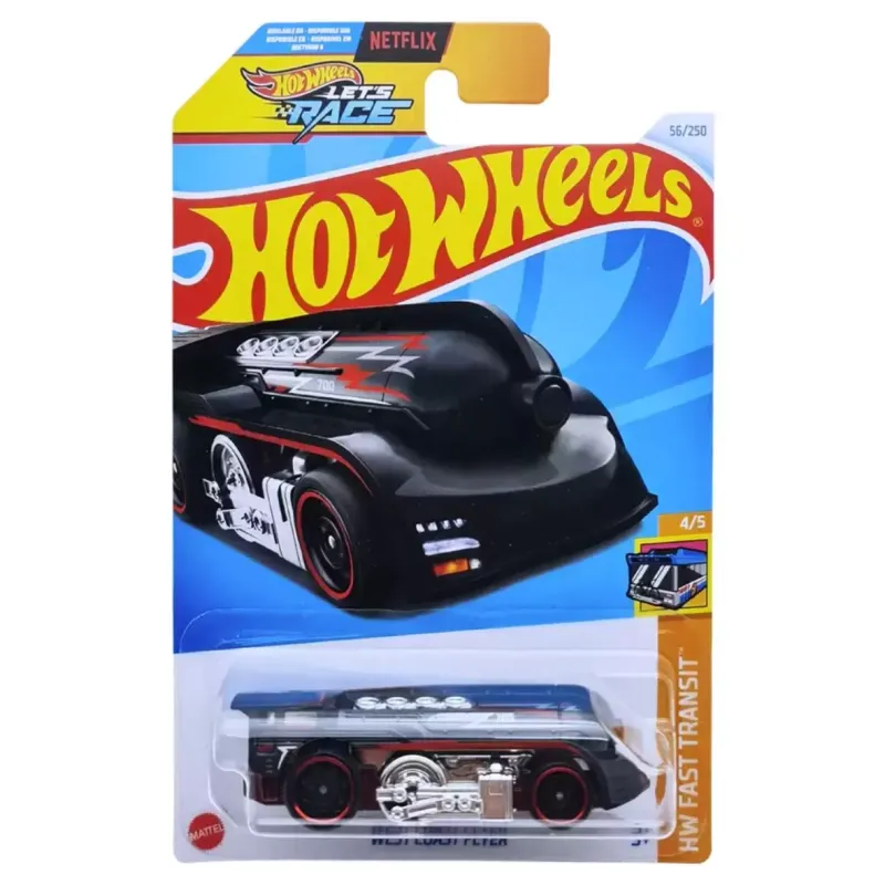 Mattel Hot Wheels - Αυτοκινητάκι HW Fast Transit , West Coast Flyer (4/5) HTB44 (5785)
