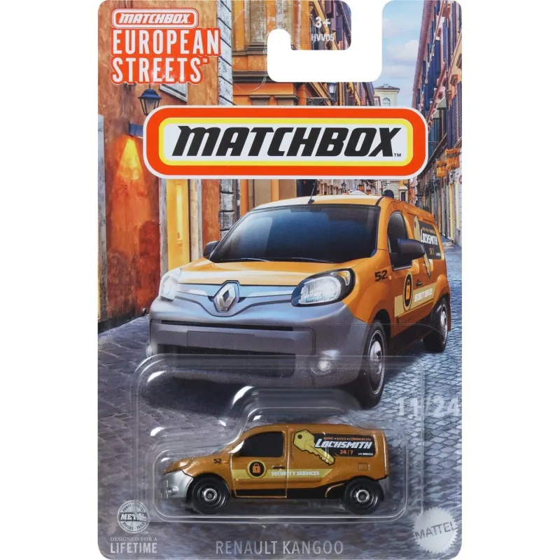 Mattel Matchbox - Αυτοκινητάκι Γερμανικό Μοντέλο, Renault Kangoo (11/24) HVV32 (HVV05)