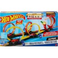Mattel Hot Wheels - Πίστα Κόντρες Με Πολλαπλά Λουπ HDR83