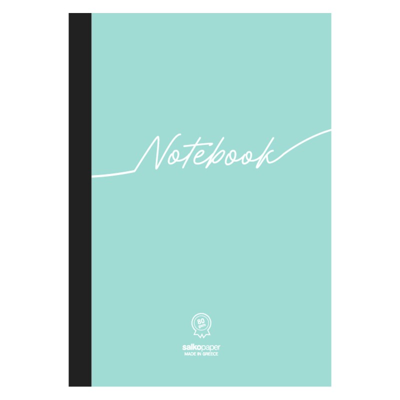 Salko Paper - Τετράδιο Notebook Α4, 3 Θέματα 96 Φύλλα Γαλάζιο 5028