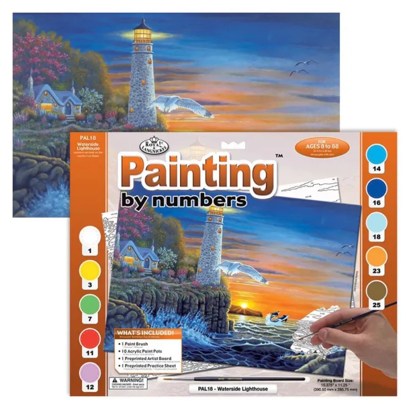 Royal & Langnickel - Painting By Numbers , Φάρος PAL18-3T