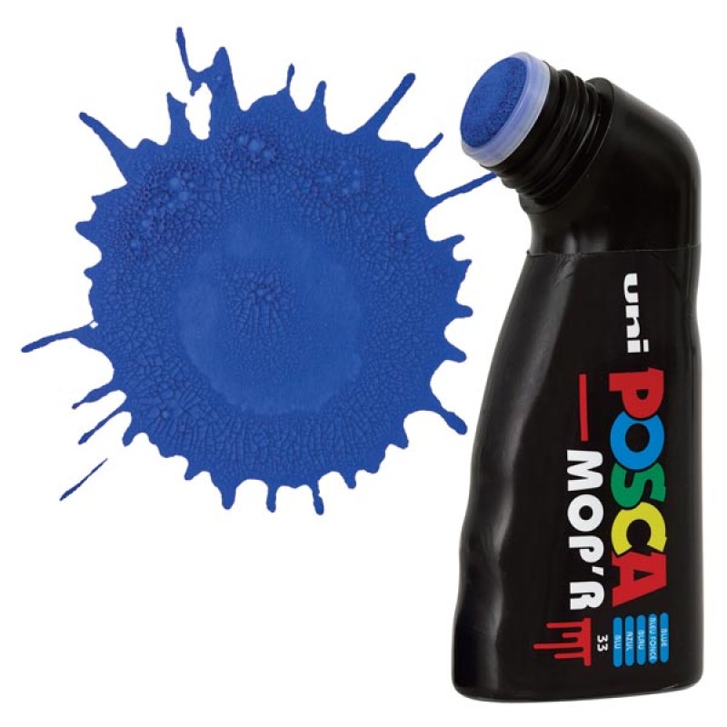 Uniball - Μαρκαδόρος Posca Mop'r PCM-22, 3-19mm Blue 33 28425